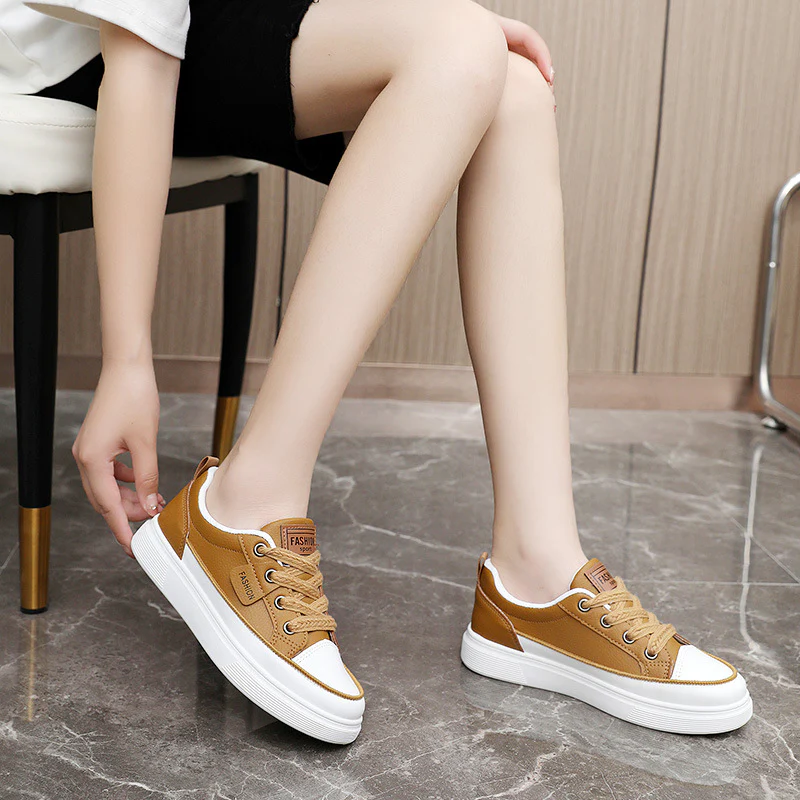 Damen klassischer Sneaker mit dämpfender Sohle und modischem Design Heidi Mode - Image 3