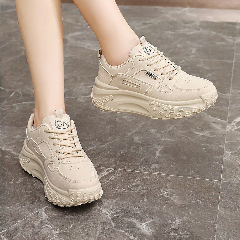 Damen Komfort Sneaker mit dämpfender Laufsohle und atmungsaktivem Obermaterial Heidi Mode - Image 3