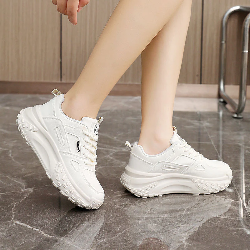 Damen Komfort Sneaker mit dämpfender Laufsohle und atmungsaktivem Obermaterial Heidi Mode - Image 4