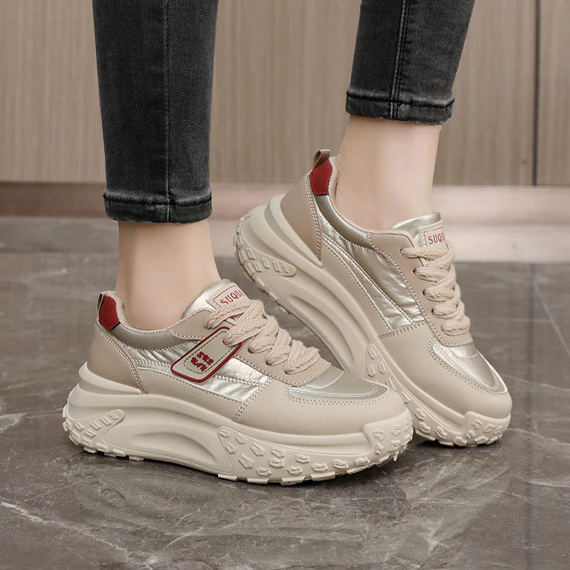 Damen Komfort-Sneaker mit erhöhter Dämpfung und rutschfester Laufsohle Heidi Mode - Image 4