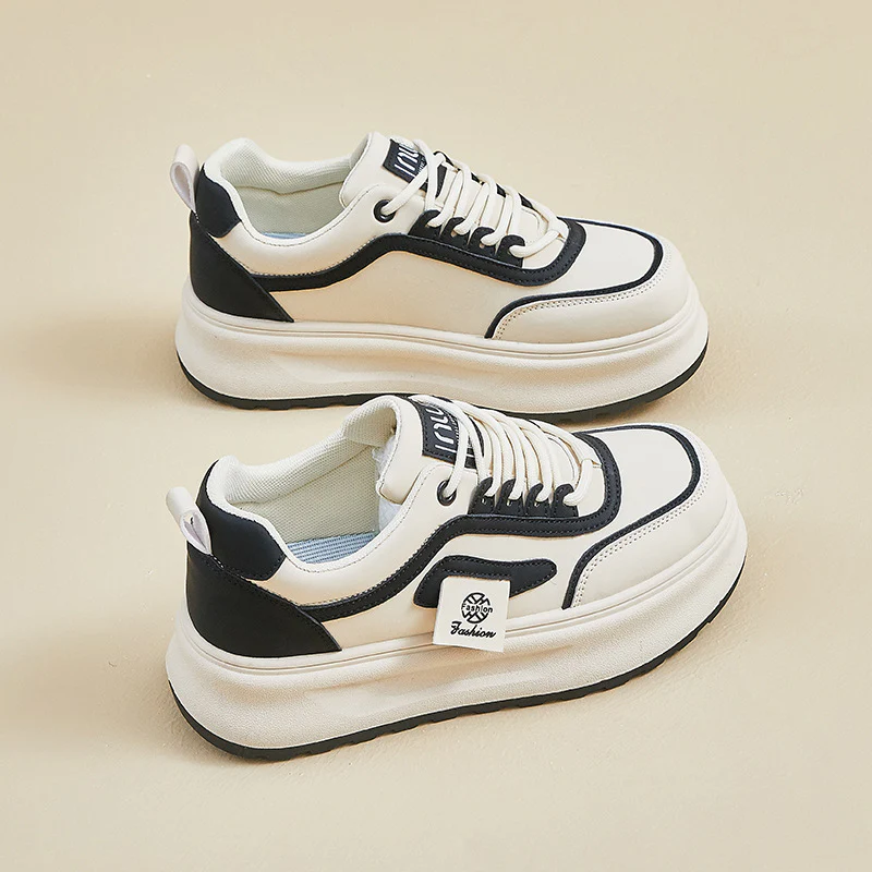 Damen Komfort-Sneaker mit modischem Design und dämpfender Sohle Heidi Mode - Image 6