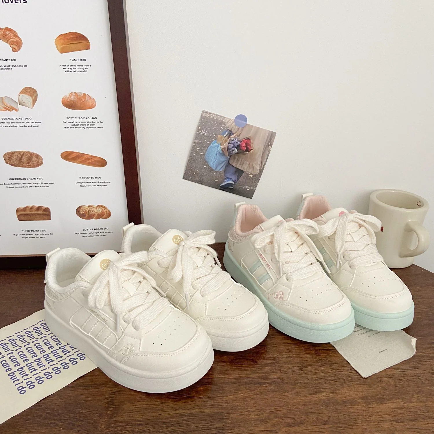 Damen Komfort-Sneakers mit verspielten Applikationen und bequemer Dämpfung Heidi Mode - Image 3