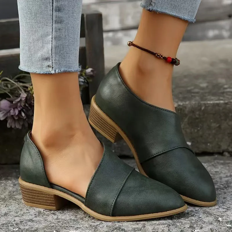 Damen Komfortable Ballerinas im Vintage-Stil Heidi Mode - Image 2