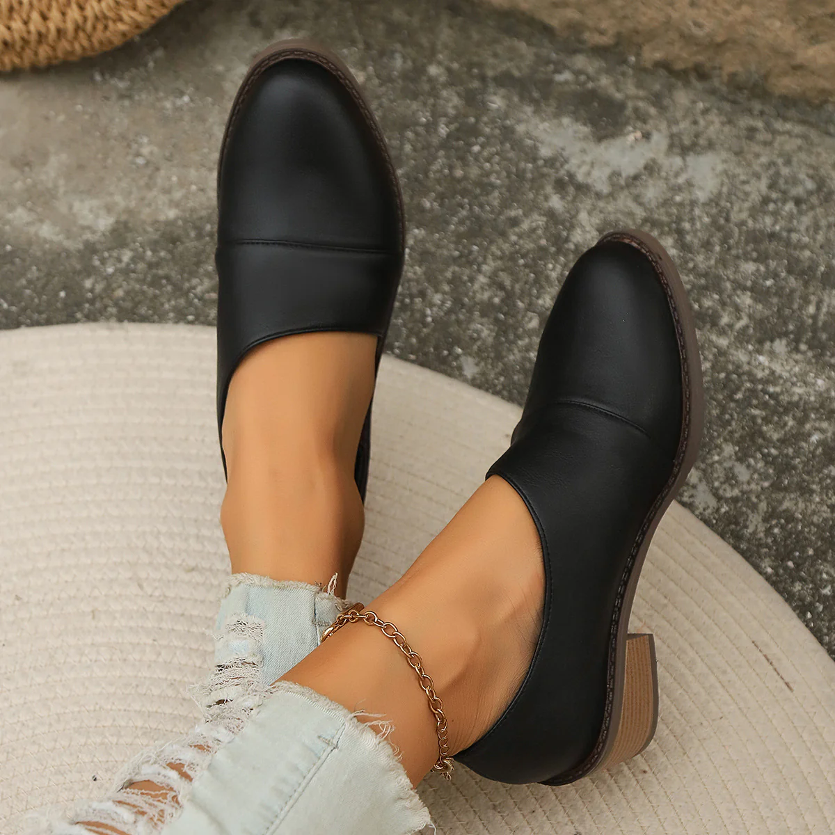 Damen Komfortable Ballerinas im Vintage-Stil Heidi Mode - Image 6