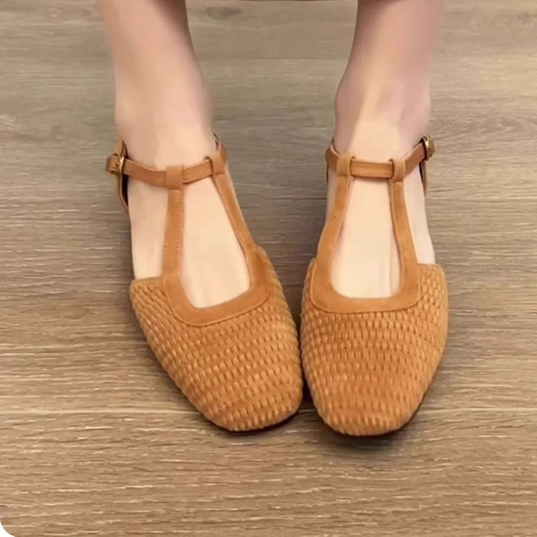 Damen Komfortable Ballerinas mit dekorativem Flechtmuster Heidi Mode - Image 4