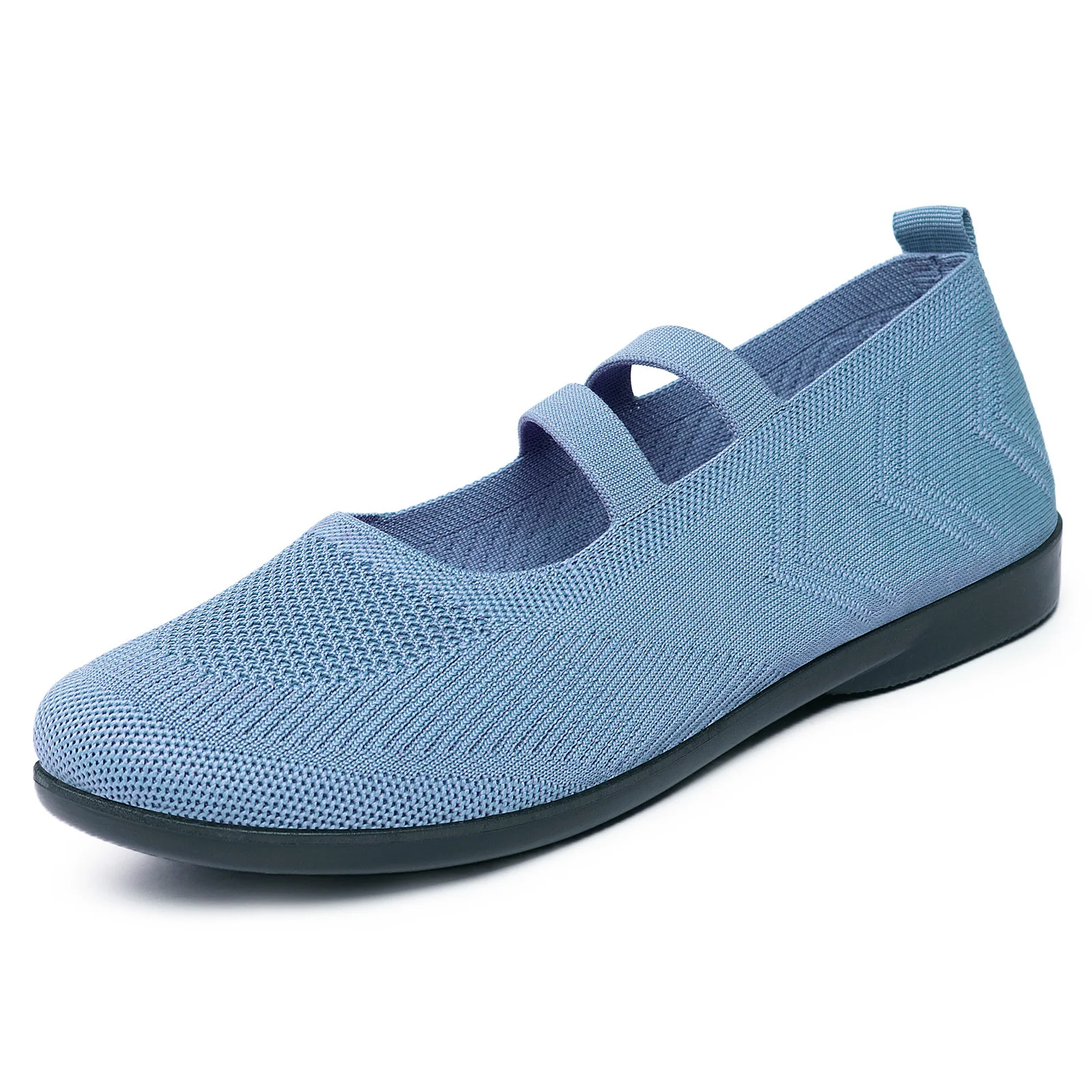 Damen Komfortable Ballerinas mit elastischen Riemen Heidi Mode - Image 11