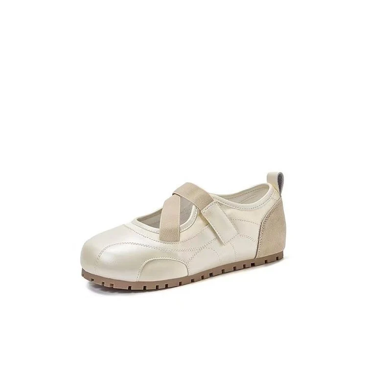 Damen Komfortable Ballerinas mit verstellbarem Klettverschluss und weichem Fußbett Heidi Mode - Image 2