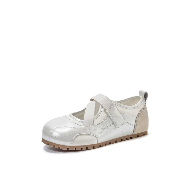Damen Komfortable Ballerinas mit verstellbarem Klettverschluss und weichem Fußbett Heidi Mode - Image 3