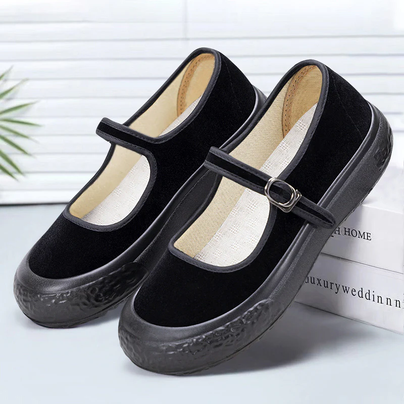 Damen Komfortable Ballerinas mit verstellbarem Riemen Heidi Mode - Image 2