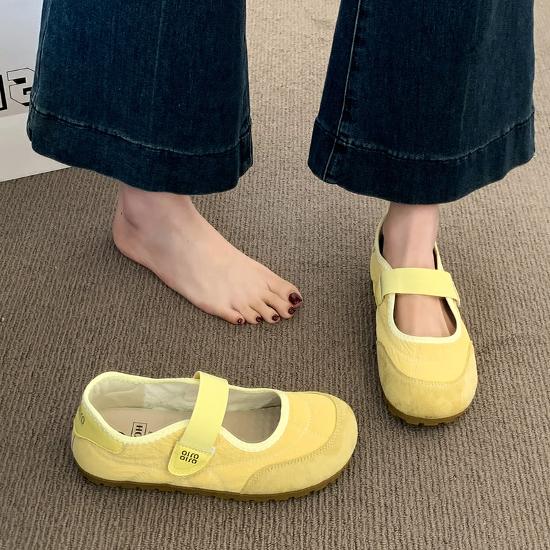 Damen Komfortable Ballerinas mit verstellbarem Riemen und atmungsaktivem Innenfutter Heidi Mode - Image 3