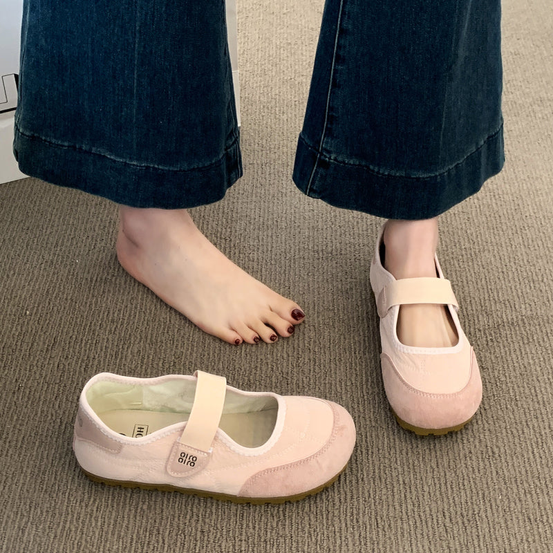 Damen Komfortable Ballerinas mit verstellbarem Riemen und atmungsaktivem Innenfutter Heidi Mode - Image 4