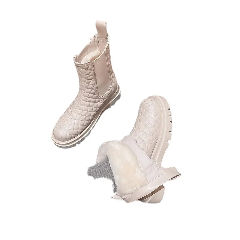 Damen Komfortable Chelsea-Boots mit gefüttertem Innenleben und rutschfester Sohle Heidi Mode - Image 5