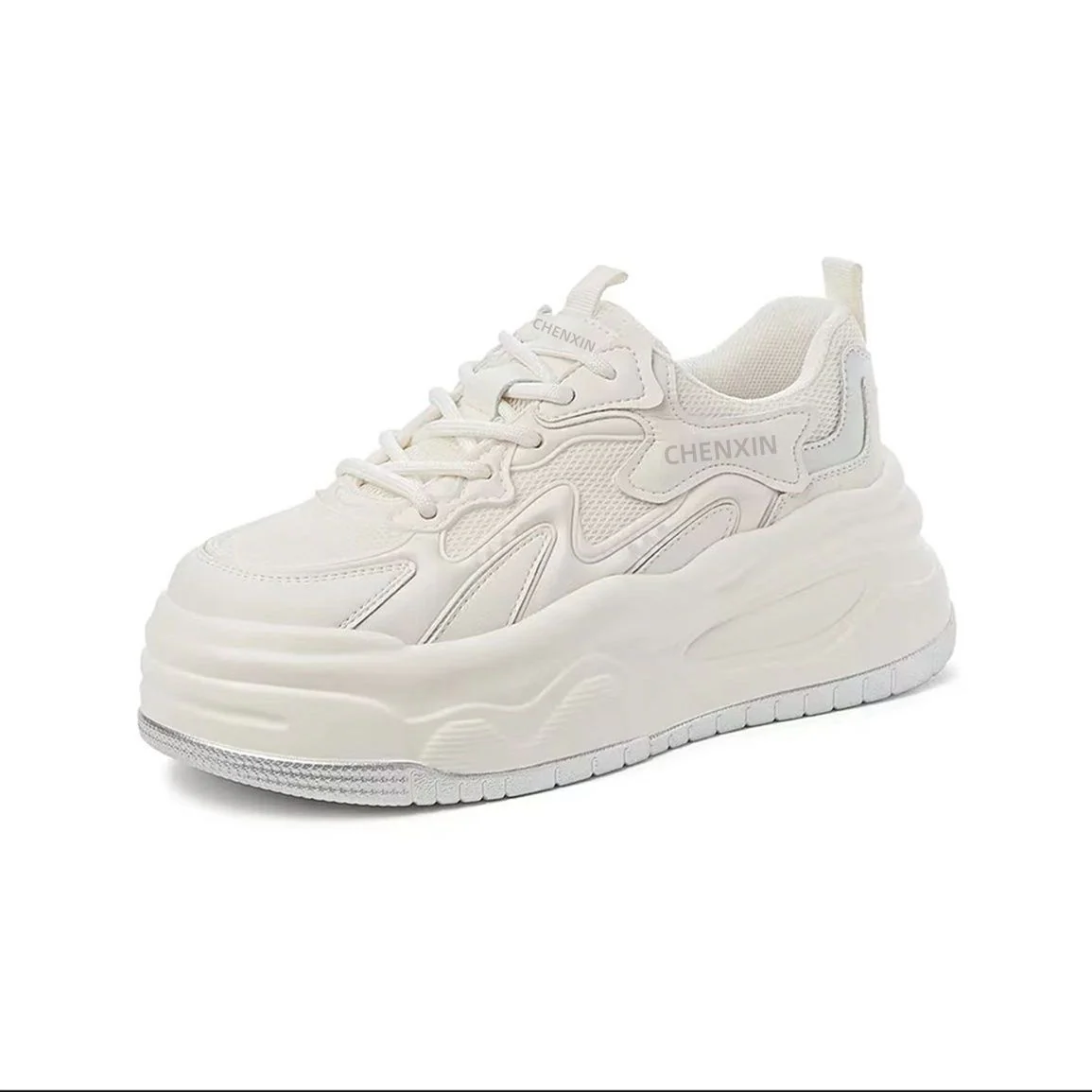 Damen komfortable Chunky-Sneaker mit atmungsaktiver Netz-Oberfläche Heidi Mode - Image 2