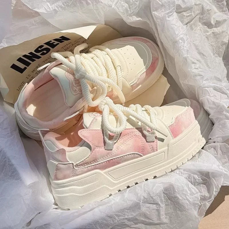 Damen Komfortable Chunky Sneakers mit atmungsaktivem Obermaterial und weicher Dämpfung Heidi Mode - Image 6