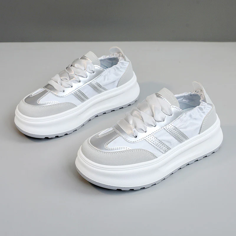 Damen Komfortable Chunky Sneakers mit atmungsaktiver Mesh-Oberfläche Heidi Mode - Image 7