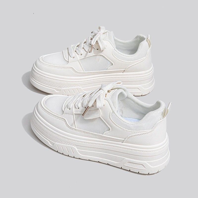 Damen Komfortable Chunky Sneakers mit atmungsaktiver Mesh-Oberfläche und gepolsterter Sohle Heidi Mode - Image 3