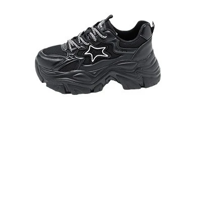 Damen Komfortable Chunky Sneakers mit einzigartigem Stern-Design Heidi Mode - Image 5