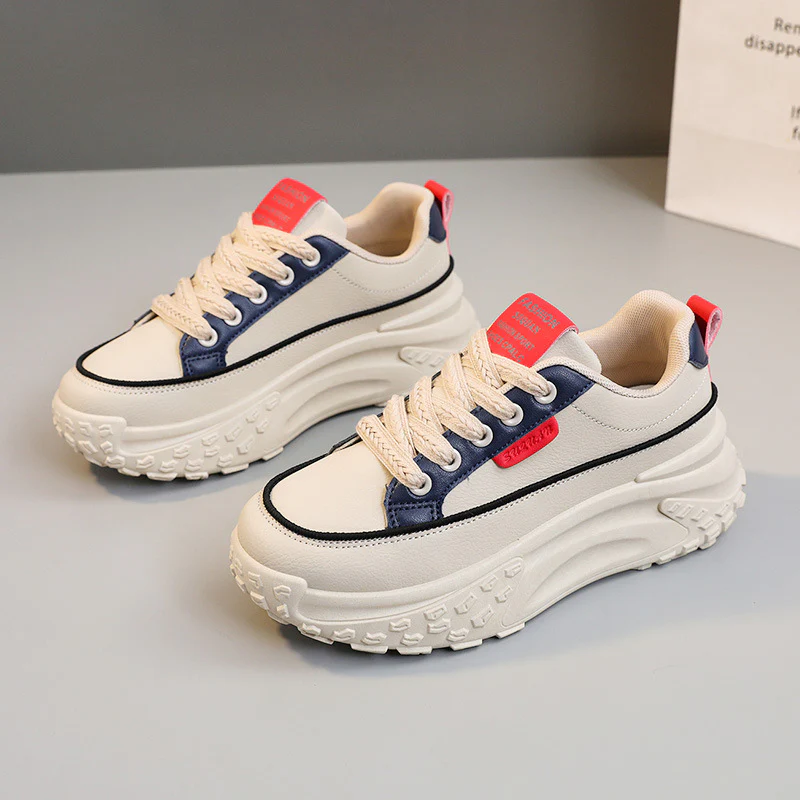 Damen Komfortable Chunky Sneakers mit stoßdämpfendem Sohlenprofil Heidi Mode - Image 2