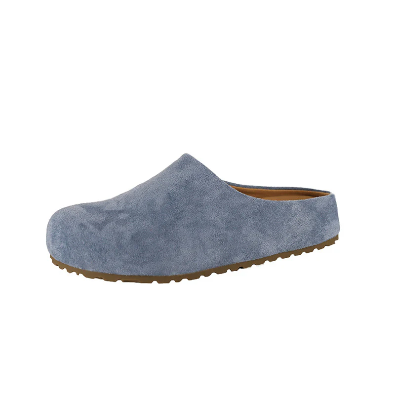 Damen Komfortable Clogs aus hochwertigem Wildleder Heidi Mode - Image 6