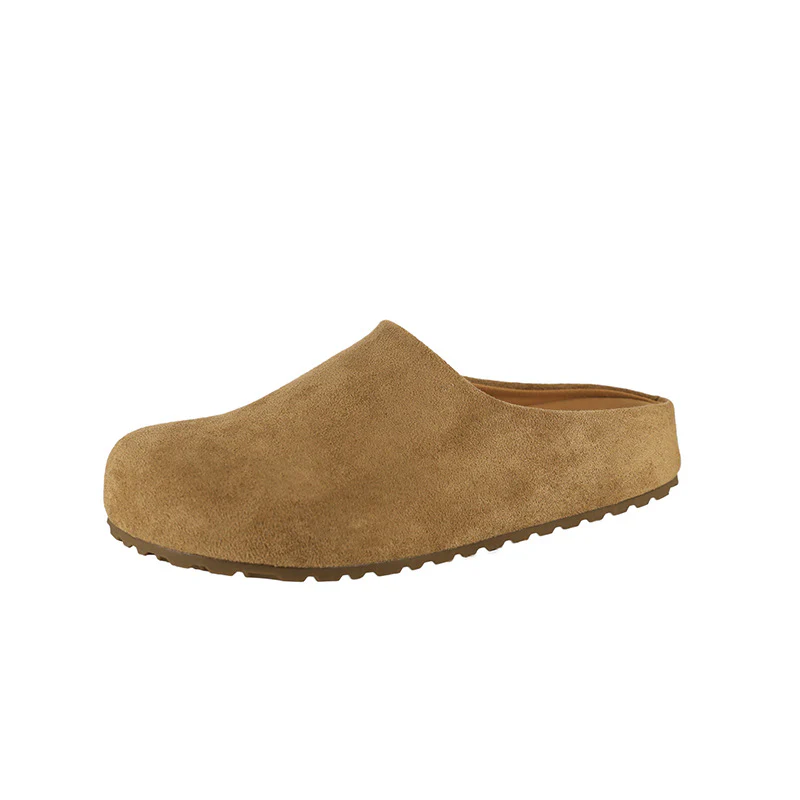 Damen Komfortable Clogs aus hochwertigem Wildleder Heidi Mode - Image 9
