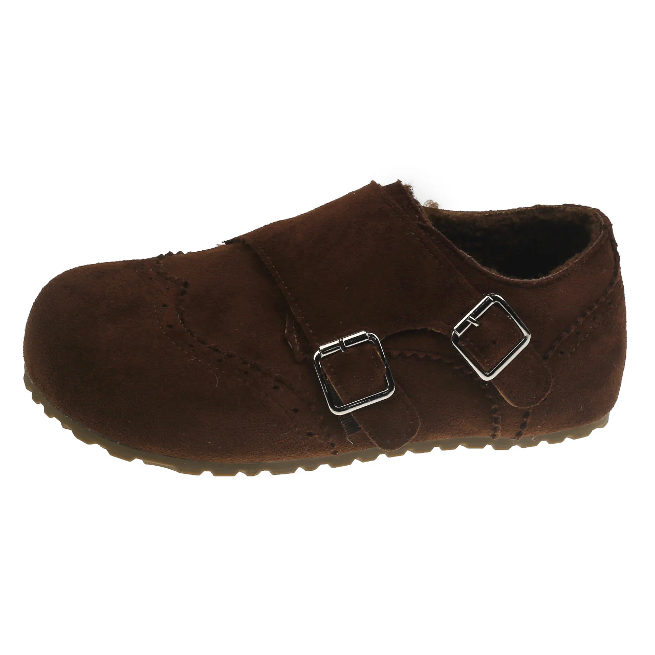 Damen komfortable Clogs aus weichem Wildleder mit modischem Schnallenverschluss Heidi Mode - Image 7
