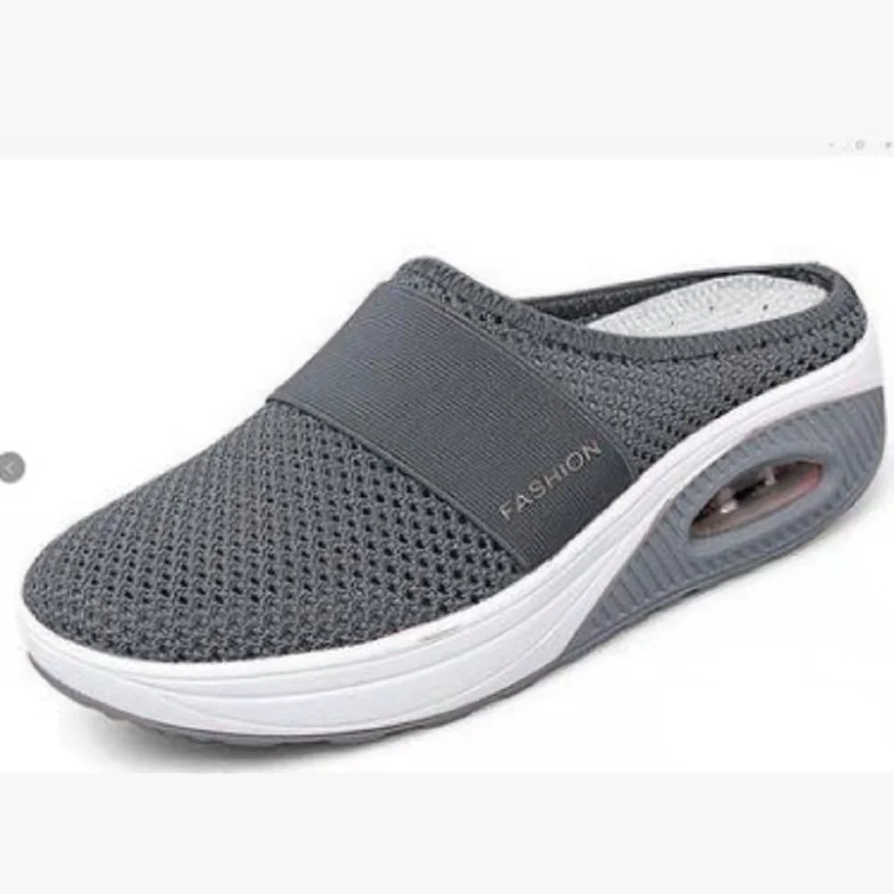 Damen Komfortable Clogs mit atmungsaktiver Netzstruktur und dämpfendem Fußbett Heidi Mode - Image 6