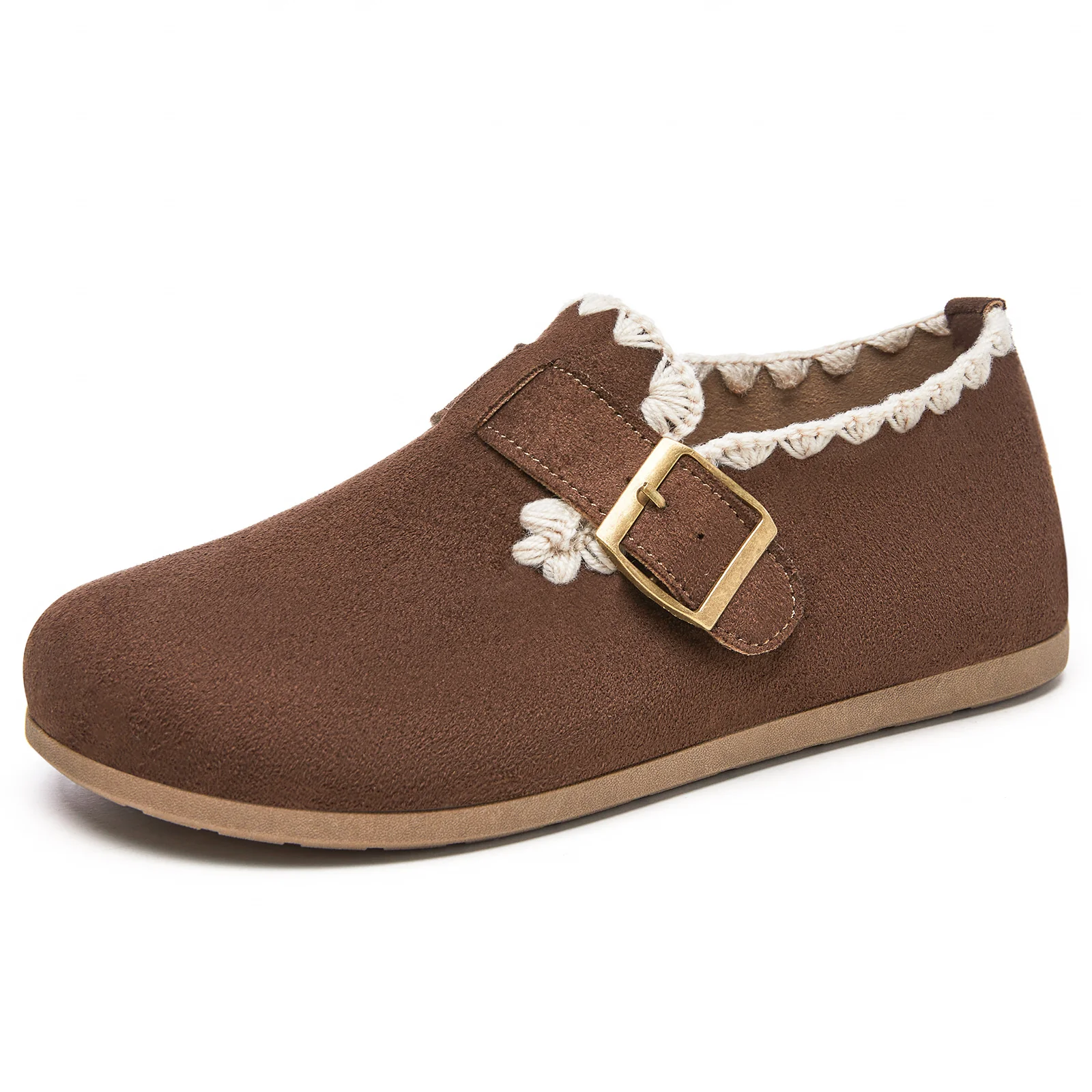 Damen Komfortable Clogs mit dekorativem Riemen Heidi Mode - Image 7
