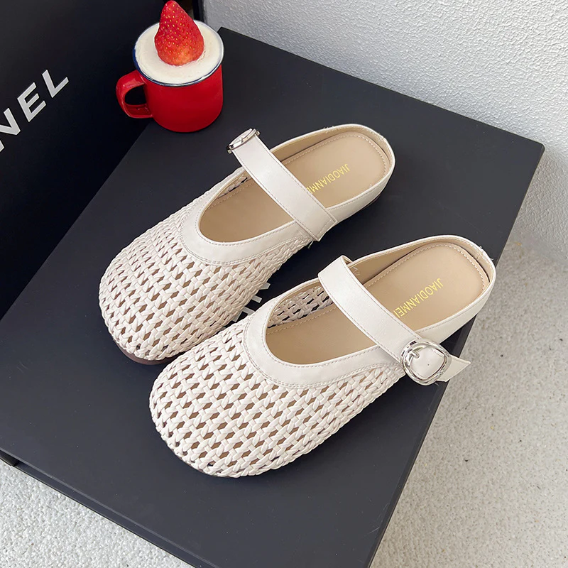 Damen Komfortable Clogs mit elegantem Riemen und luftigen Netzdesign Heidi Mode - Image 6