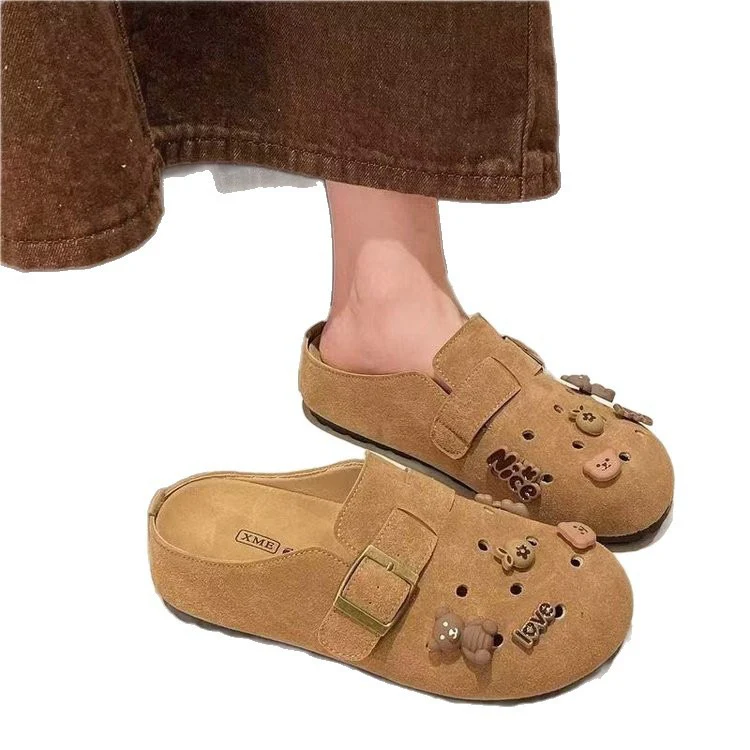 Damen Komfortable Clogs mit individuellen Verzierungen Heidi Mode - Image 5