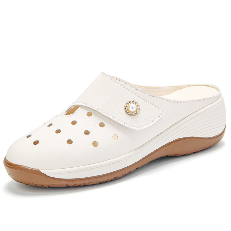 Damen Komfortable Clogs mit modischem Cut-Out Design und flexiblem Fußbett Heidi Mode - Image 7