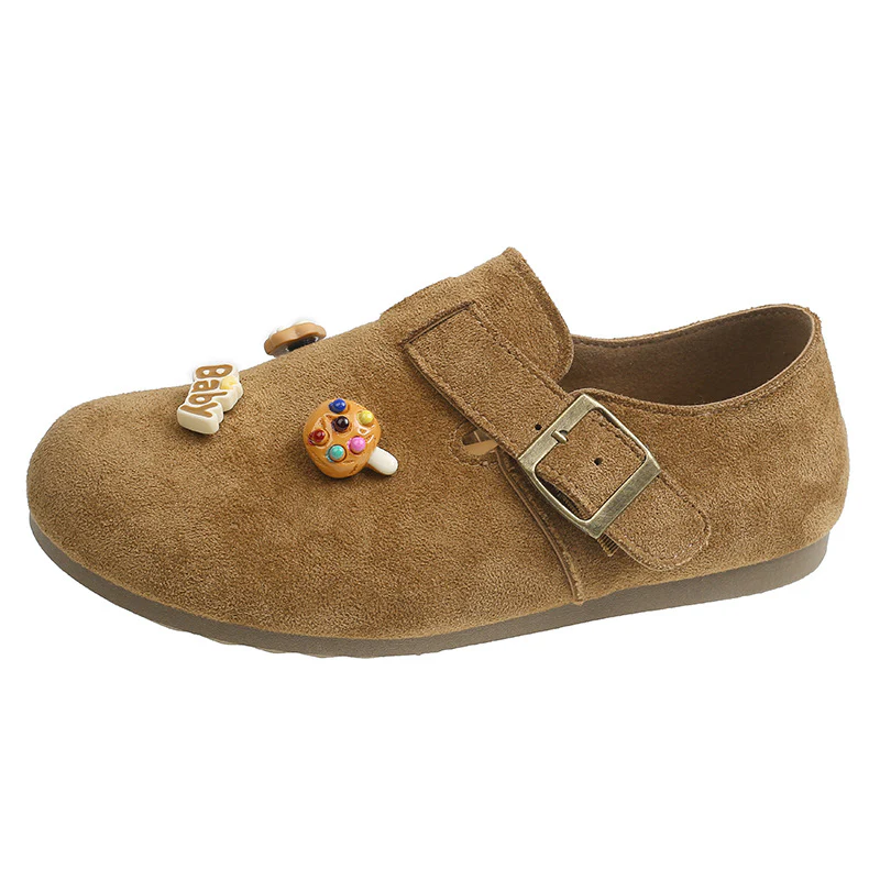 Damen Komfortable Clogs mit modischem Schnallen-Design und verspielten Details Heidi Mode - Image 6
