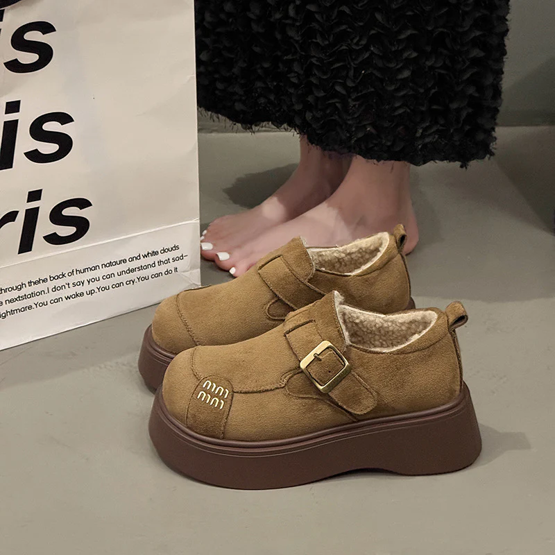 Damen Komfortable Clogs mit modischem Schnallenverschluss und dickem Futtermaterial Heidi Mode - Image 8