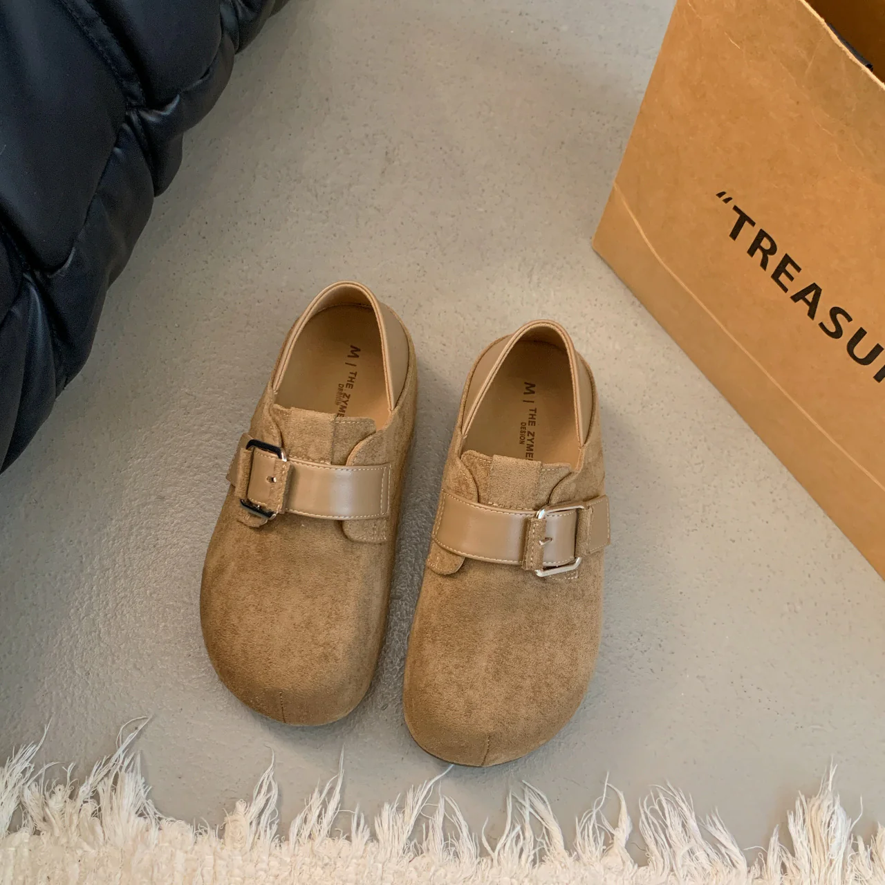 Damen komfortable Clogs mit modischer Schnalle Heidi Mode - Image 2