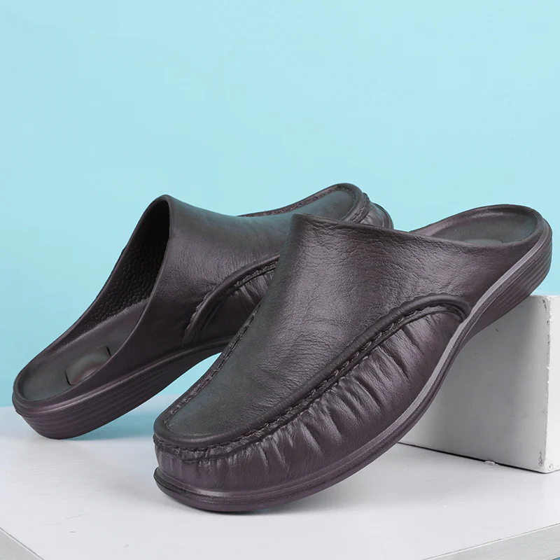 Damen Komfortable Clogs mit seitlichem Einstieg und hochelastischem Obermaterial Heidi Mode - Image 9