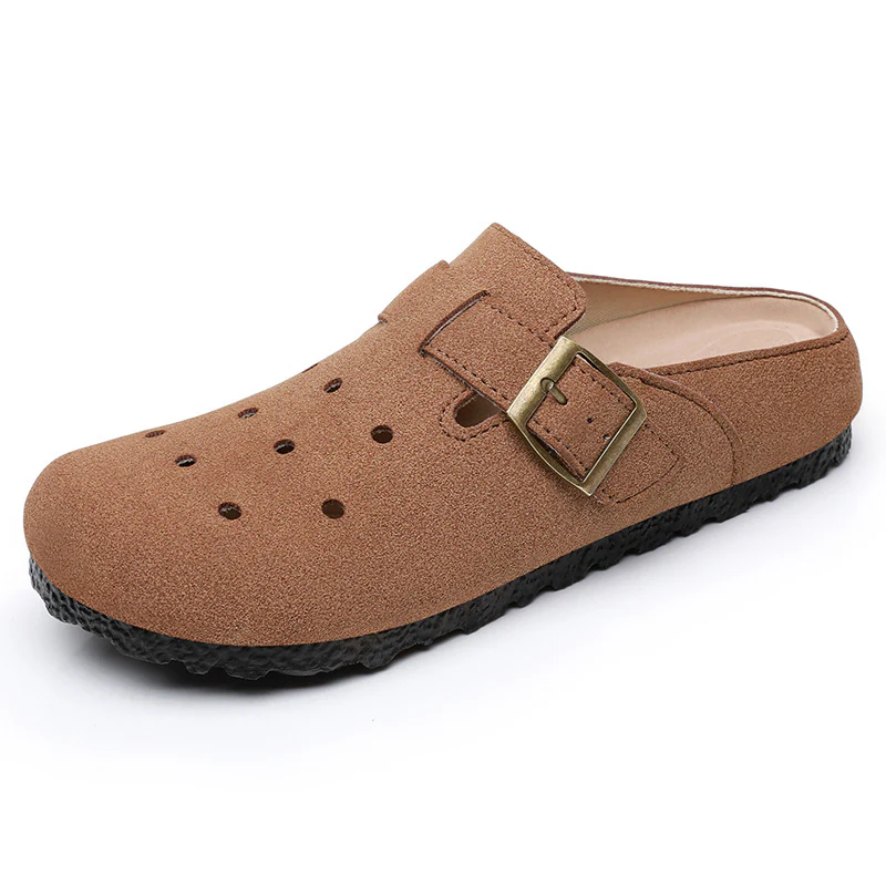 Damen Komfortable Clogs mit verstellbarem Riemen Heidi Mode - Image 9