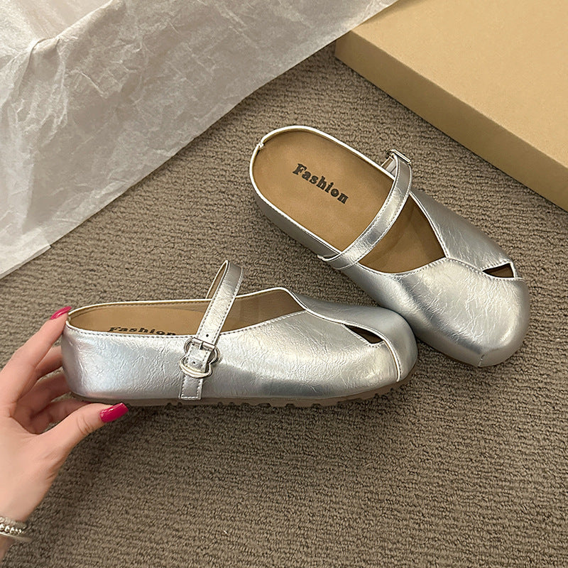 Damen Komfortable Clogs mit verstellbarem Riemen Heidi Mode - Image 3
