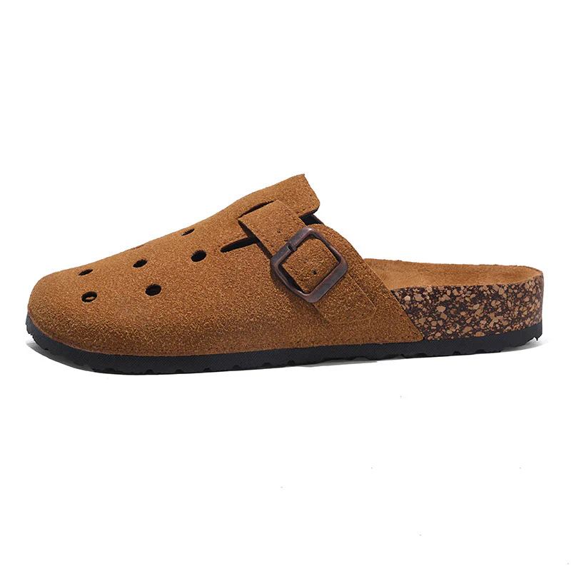Damen Komfortable Clogs mit verstellbarem Riemen und atmungsaktiver Oberflächenstruktur Heidi Mode - Image 5