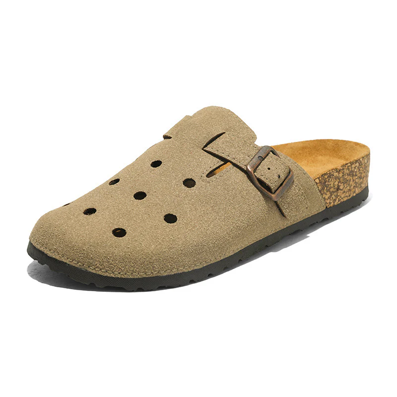 Damen Komfortable Clogs mit verstellbarem Riemen und atmungsaktiver Oberflächenstruktur Heidi Mode - Image 6