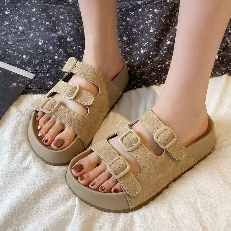 Damen Komfortable Clogs mit verstellbaren Schnallen Heidi Mode - Image 4