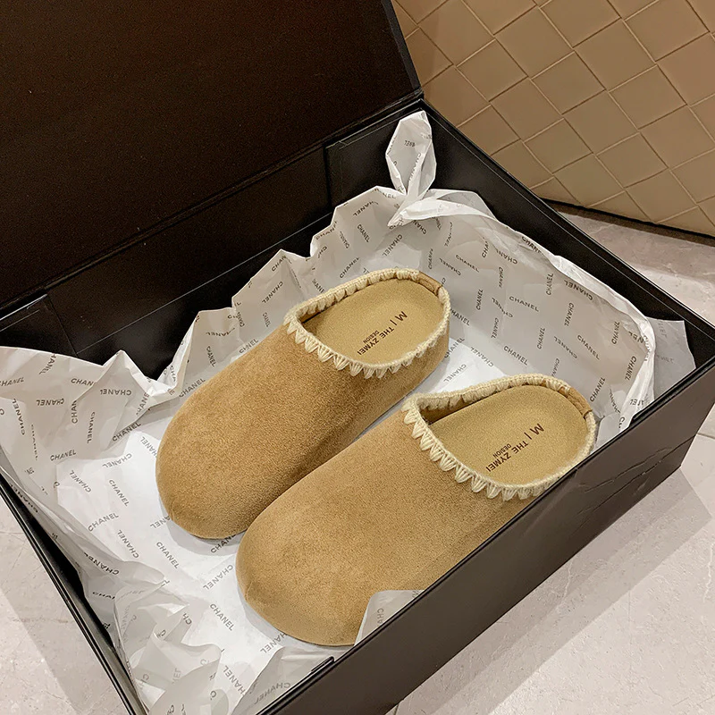 Damen Komfortable Filzclogs mit elegantem Riemen und weichem Innenfutter Heidi Mode - Image 7