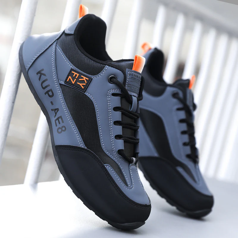 Damen Komfortable Freizeit-Sneaker mit strapazierfähiger Oberflächenstruktur Heidi Mode