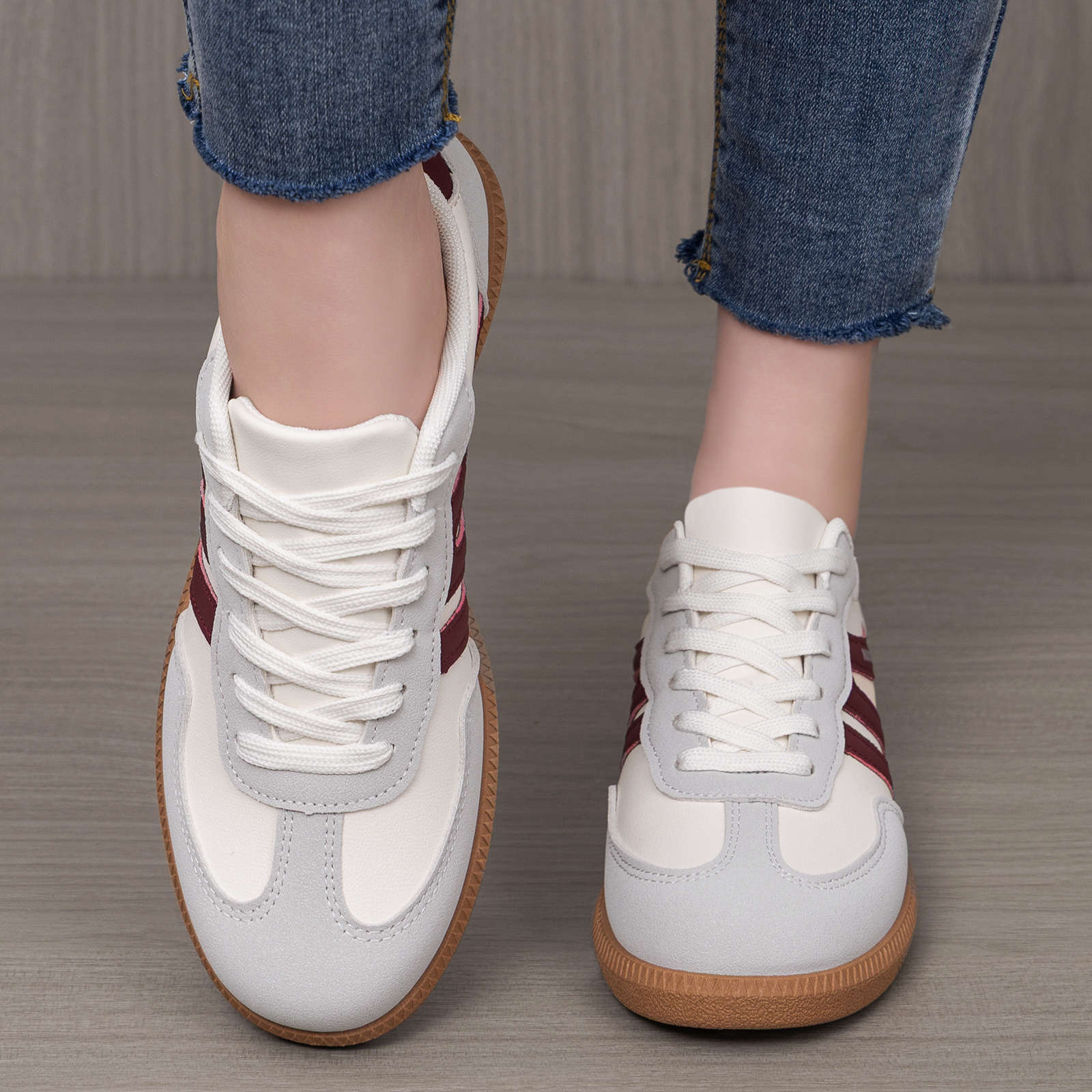 Damen Komfortable Freizeitschuhe mit rutschfester Sohle Heidi Mode - Image 3