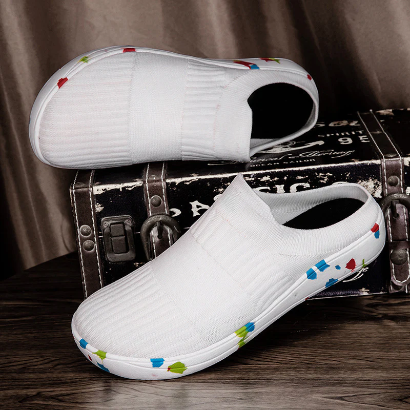 Damen Komfortable Freizeitschuhe mit rutschfester Sohle und elastischem Obermaterial Heidi Mode - Image 3