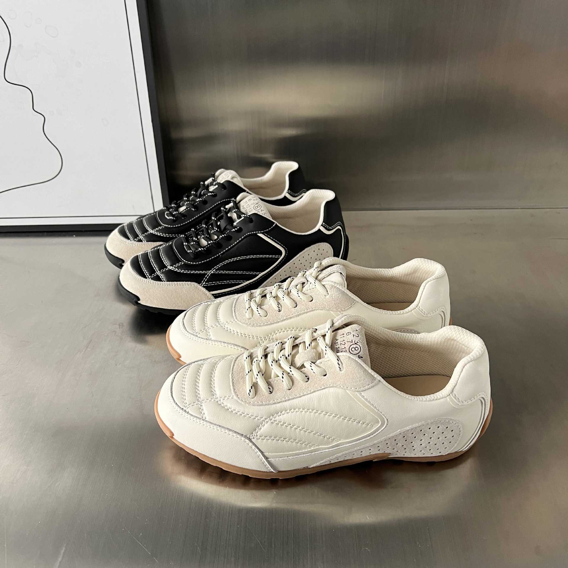 Damen Komfortable Freizeitsneaker mit atmungsaktiver Mesh-Oberfläche und dämpfendem Fußbett Heidi Mode - Image 3