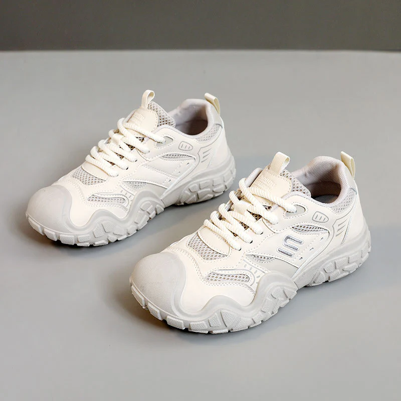 Damen Komfortable Freizeitsneaker mit atmungsaktiver Netzstruktur und sportlichem Design Heidi Mode - Image 2