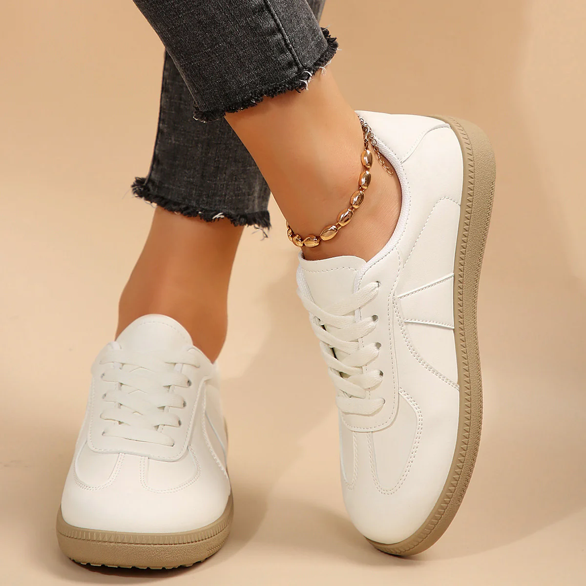 Damen Komfortable Freizeitsneaker mit stylischem Design Heidi Mode - Image 4