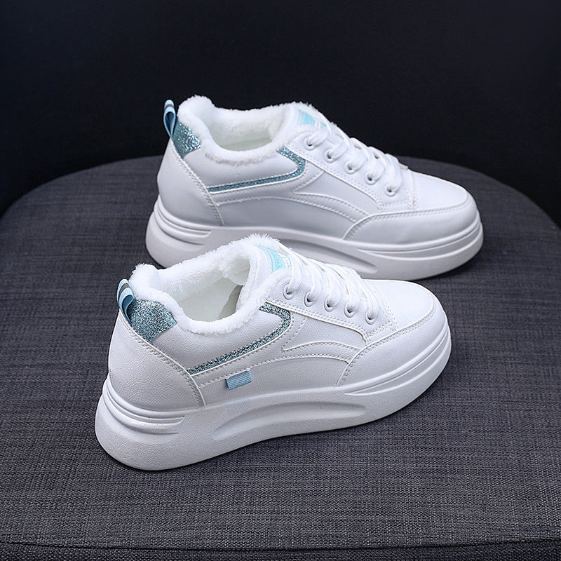 Damen komfortable High-Top Sneakers mit dämpfender Sohle und weichem Innenfutter Heidi Mode - Image 7