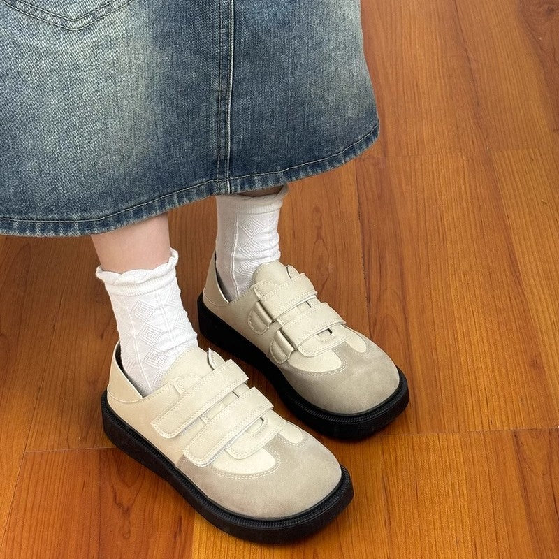 Damen Komfortable Klettverschluss-Sneaker mit atmungsaktivem Obermaterial Heidi Mode - Image 3