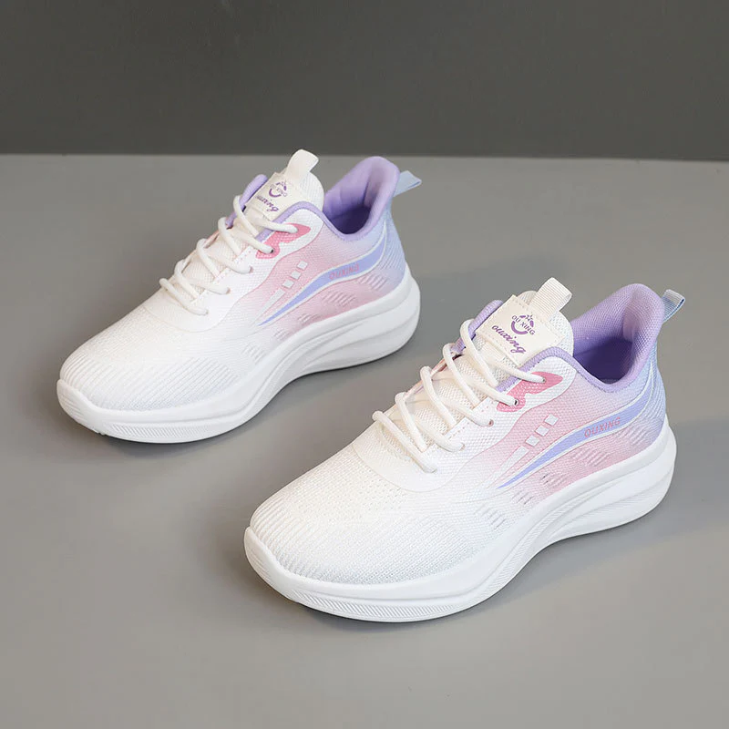 Damen Komfortable Lauf-Sneaker mit atmungsaktivem Mesh-Obermaterial und flexiblem Design Heidi Mode - Image 7