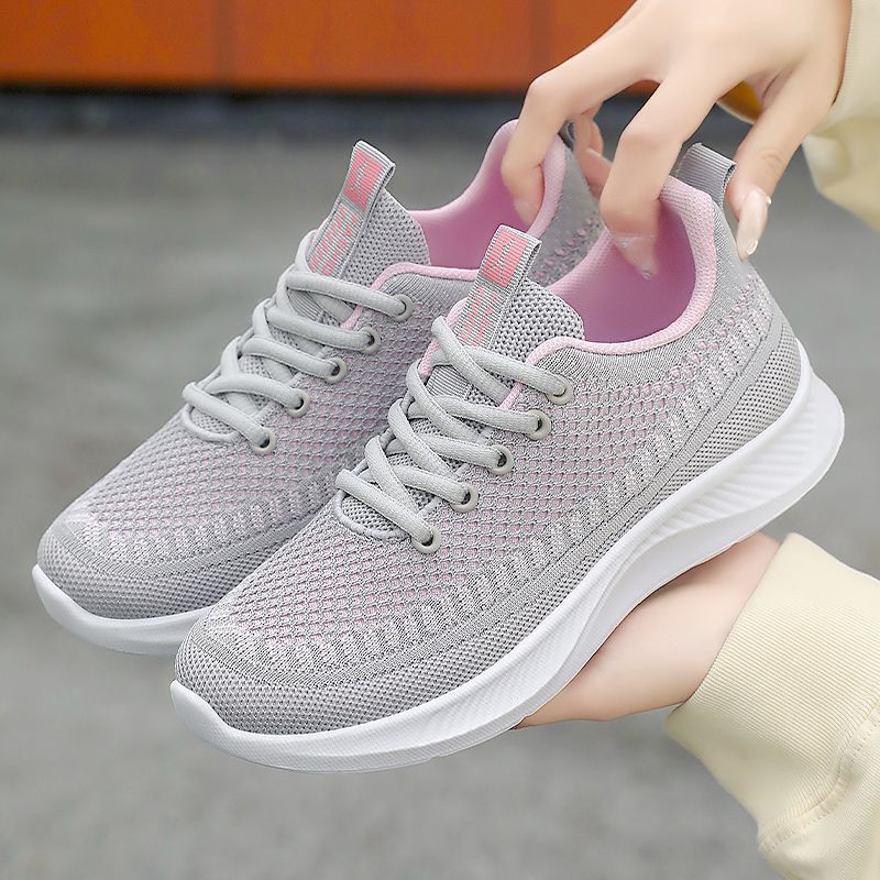 Damen Komfortable Laufschuhe mit atmungsaktivem Mesh-Obermaterial und gepolsterter Sohle Heidi Mode - Image 2